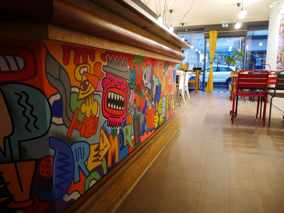Street Art Hotel Rouen Eksteriør billede